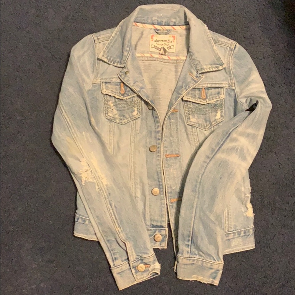Abercrombie Kids Size M Jean Jacket